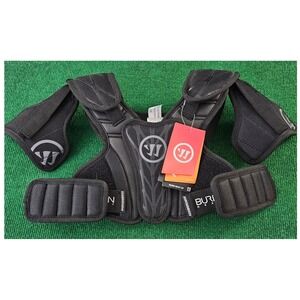 Warrior Burn Next Up Shoulder Pads Lacrosse Youth YSM Black BNXTTSP18-BK